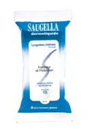 Saugella Lingette Dermoliquide Hygiène Intime Paquet/15 à BORDEAUX