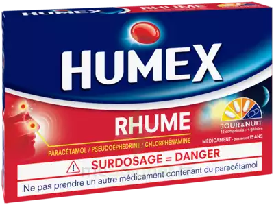 Humex Rhume Comprimés Et Gélules Plq/16 à BORDEAUX