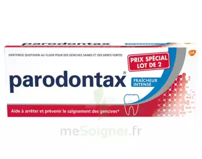 Parodontax Fraicheur Intense Lot 2*75ml à BORDEAUX