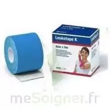 Leukotape K Sparadrap Bleu 5cmx5m à BORDEAUX